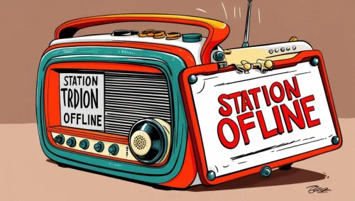 Imagine amuzanta cu radio Station Offline